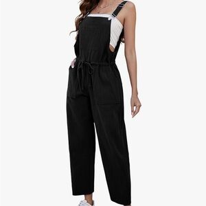 Women’s linen overalls size medium